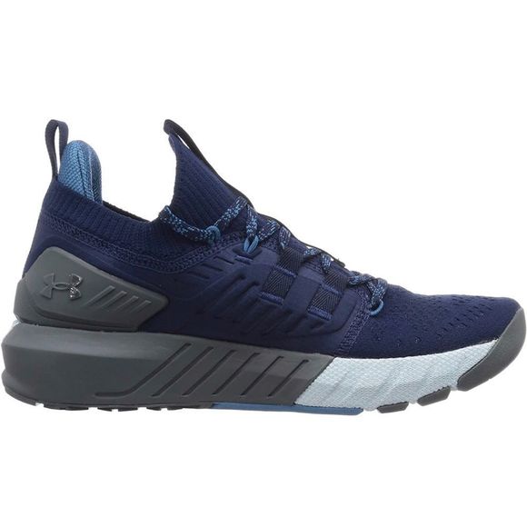 NWT Under Armour Men's Project Rock 3 Training Shoe in Navy/Grey Size 13 - Picture 7 of 9